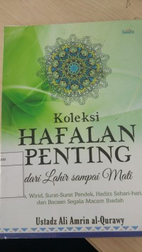 Koleksi HAFALAN PENTING dari Lahir sampai Mati