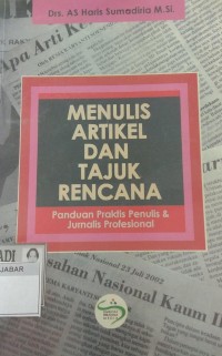 Menulis Artikel dan Tajuk Rencana