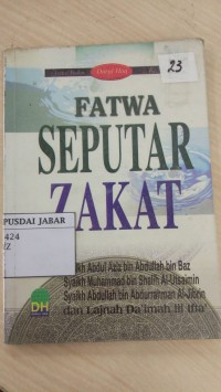 Fatwa Seputar Zakat