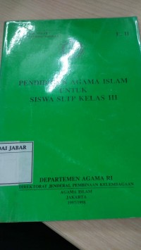 Pendidikan Agama Islam