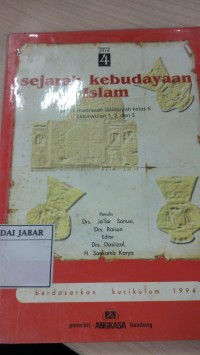 Sejarah Kebudayaan Islam JIlid 4