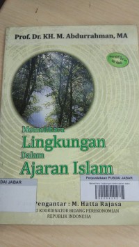 Memelihara Lingkungan dalam ajaran islam