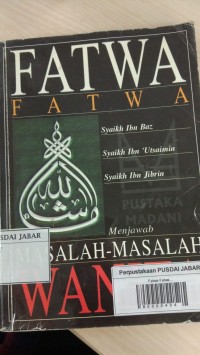 FATWA menjawab masalah-masalah wanita