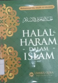 Halal Haram dalam Islam