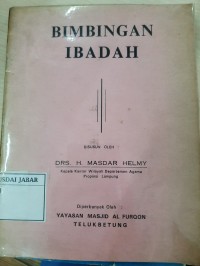 Bimbingan Ibadah