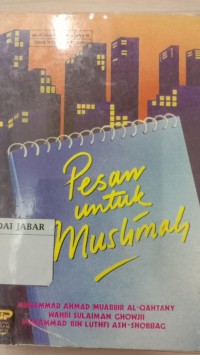 PESAN UNTUK MUSLIMAH