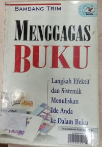 Menggagas Buku