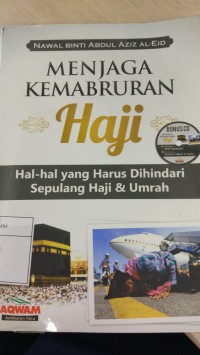 menjaga kembruran haji