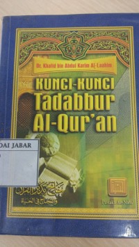 Kunci-Kunci Tadabbur Al-Qur'an