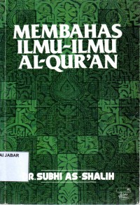 Membahas Ilmu-ilmu Al-qur'an