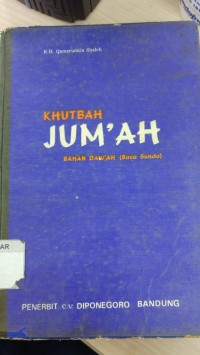 Khutbah Jum'ah