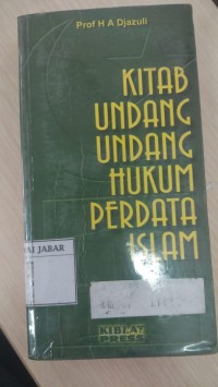 Kitab Undang-undang Hukum Perdata Islam