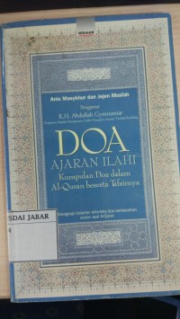 Doa Ajaran Ilahi