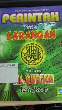 Perintah dan Larangan