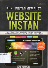 Buku Pintar membuat Website Instan