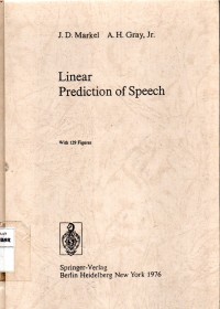 Linear Prediction of Speech