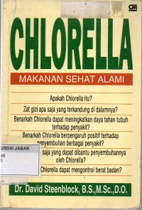 Chlorella: Makanan Sehat Alami