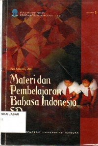 Materi dan Pembelajaran Bahasa Indonesia SD