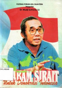 Sabam Sirait untuk Demokrasi Indonesia