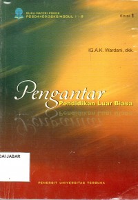 Pengantar Pendidikan Luar Biasa