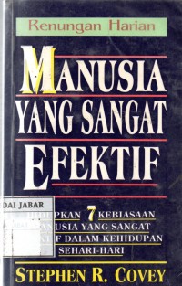 Renungan Harian: Manusia Yang sangat efektif