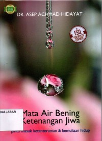 Mata Air Bening Ketenangan Jiwa