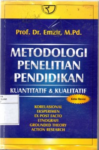 METODOLOGI PENELITIAN PENDIDIKAN KUANTITATIF & KUALITATIF