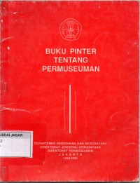 Buku Pinter Tentang Permuseuman