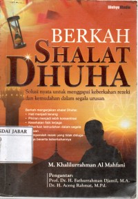 Berkah Shalat Dhuha