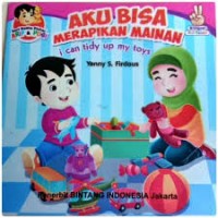 Aku Bisa Merapikan Mainan Sendiri