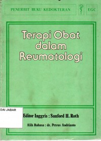 Terapi obat dalam Reumatologi