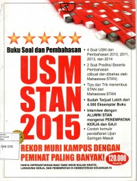 Buku Soal dan Pembahasan USM STAN 2015