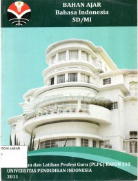 Bahan Ajar Bahasa Indonesia SD/MI