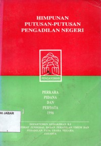 Himpunan Putusan-Putusan Pengadilan Negeri