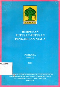 Himpunan Putusan-Putusan Pengadilan Niaga