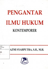 PENGANTAR ILMU HUKUM KONTEMPORER