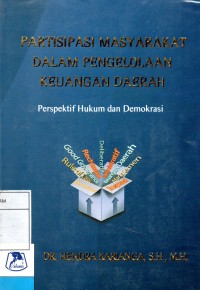 Partisipasi Masyarakat dalam Pengelolaan Keuangan Daerah