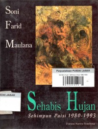 Sehabis Hujan: Sehimpun Puisi 1980-1993