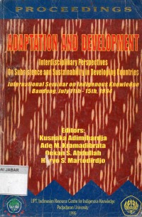 Adaptation and Development